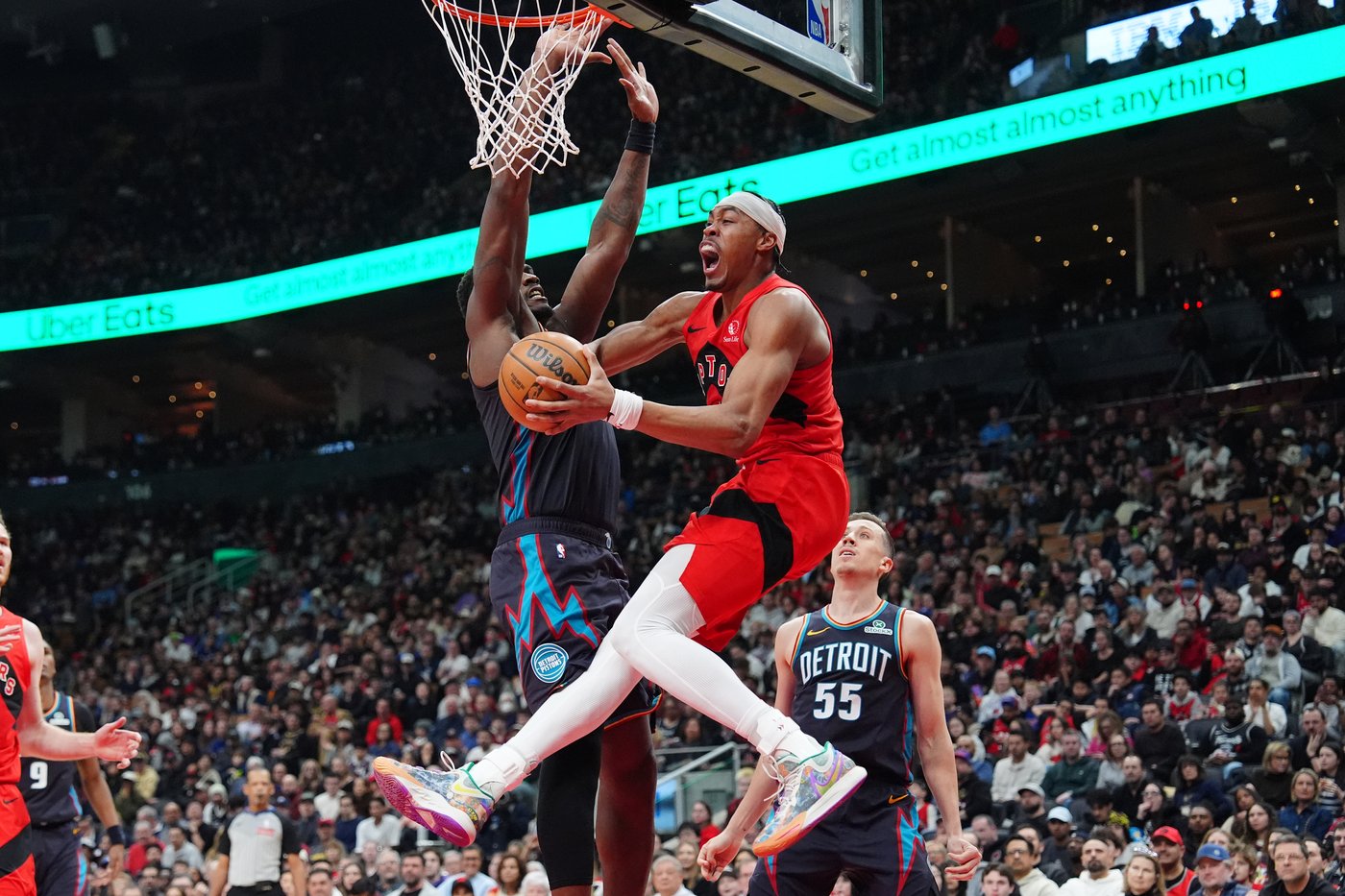 Ingram's 34 points power Raptors past Pistons 119-108; Barnes reaches 100 blocks | iNFOnews.ca