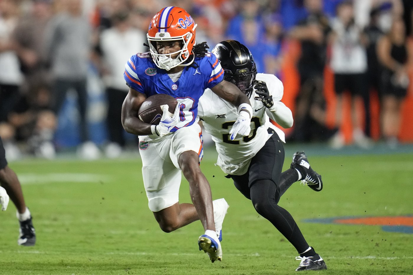 Graham Mertz, Montrell Johnson account for scores as Florida beats UCF 24-13 in the Swamp | iNFOnews.ca Graham Mertz, Montrell Johnson account for scores as Florida beats UCF 24-13 in the Swamp | iNFOnews.ca