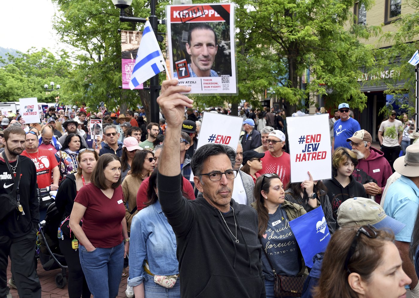 Israeli hostages highlighted at Boulder Jewish Festival after attack on group urging their release | iNFOnews.ca Israeli hostages highlighted at Boulder Jewish Festival after attack on group urging their release | iNFOnews.ca