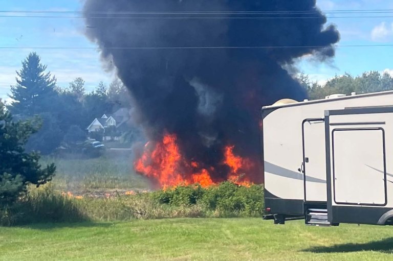 Military: An F-16 crashes during training in Michigan; pilot ejects safely | iNFOnews.ca