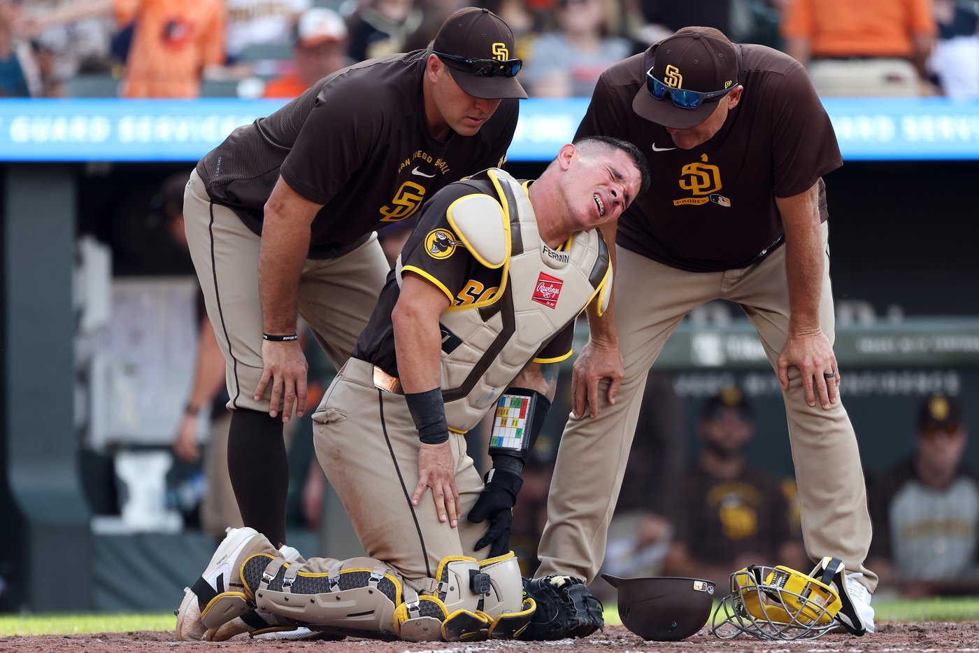 Padres place catcher Freddy Fermin on 7-day concussion injured list | iNFOnews.ca