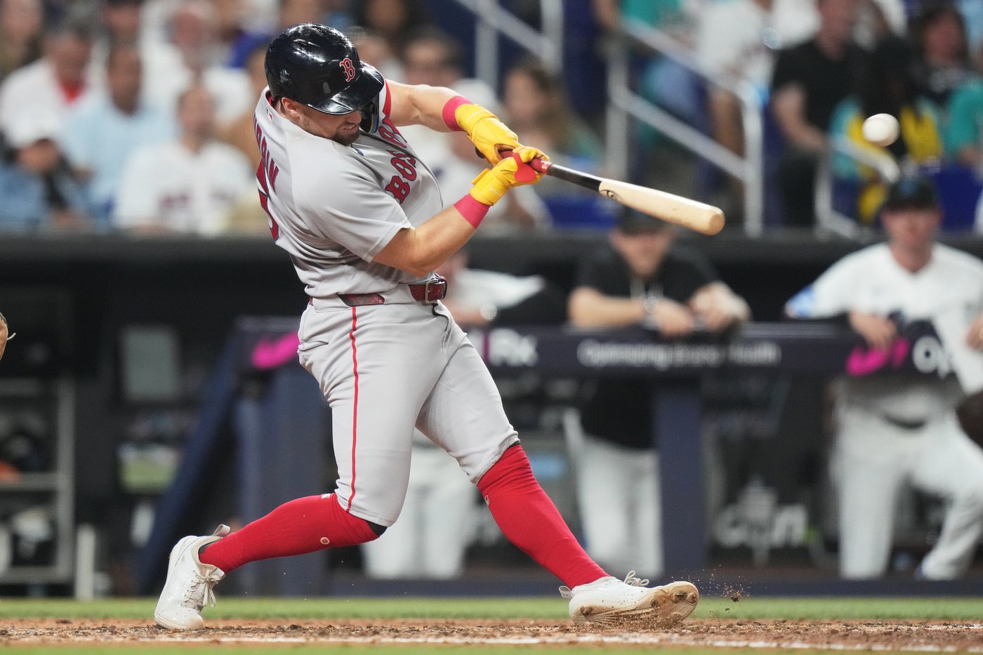 Anthony Seigler hits go-ahead triple in 9th and Red Sox beat Marlins 4-2 | iNFOnews.ca Anthony Seigler hits go-ahead triple in 9th and Red Sox beat Marlins 4-2 | iNFOnews.ca