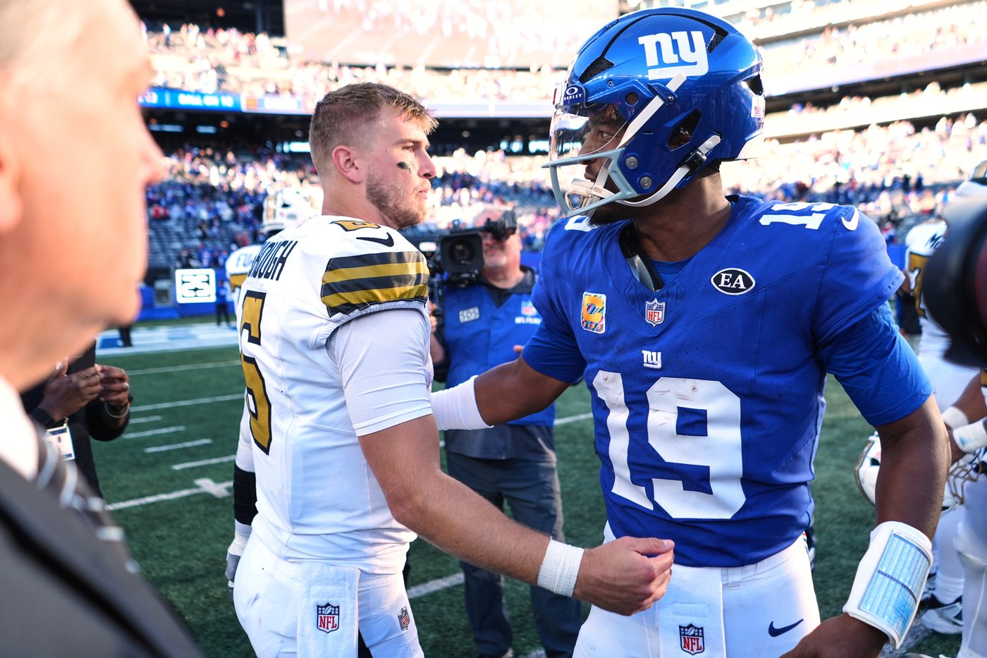 John Harbaugh says no Giants QB decision yet after J.J. McCarthy replaces Jameis Winston | iNFOnews.ca John Harbaugh says no Giants QB decision yet after J.J. McCarthy replaces Jameis Winston | iNFOnews.ca