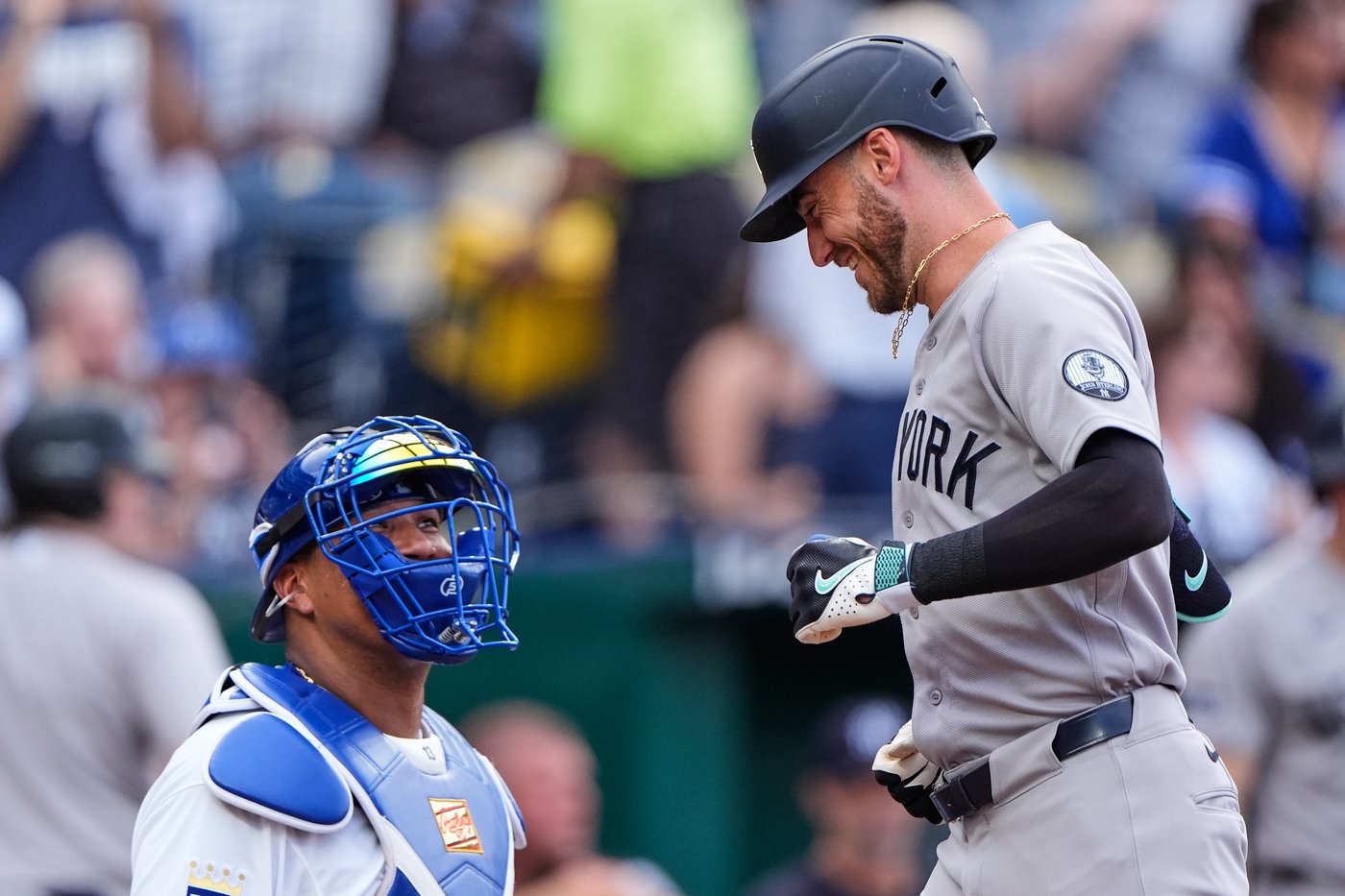Yankees hit 6 homers, every starter has at least 2 hits for first time amid a 15-1 romp over Royals | iNFOnews.ca