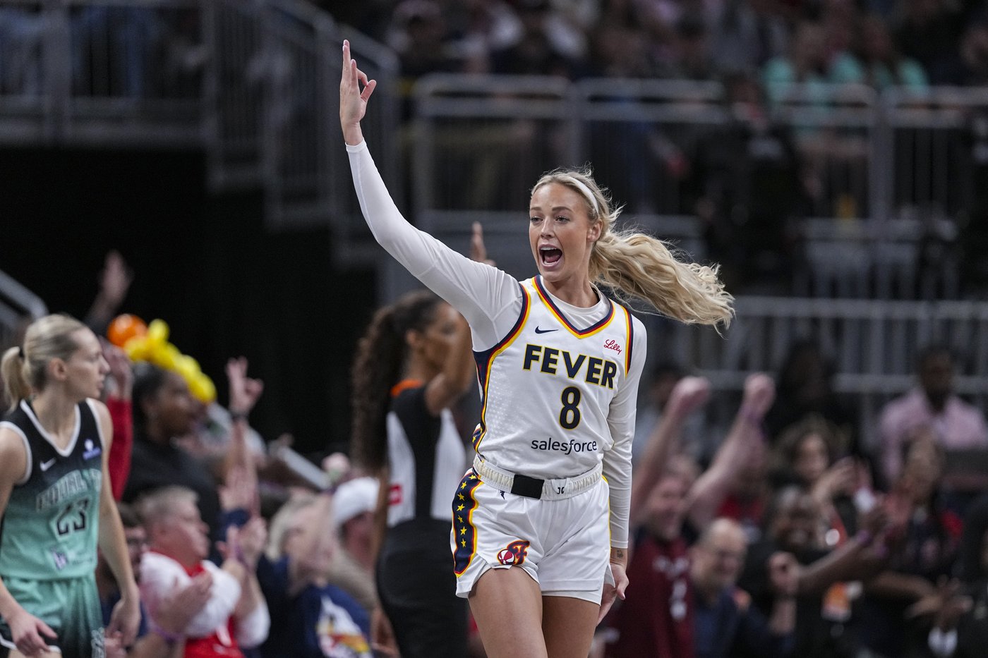 Jones scores 26, Ionescu sinks winning free throws as Liberty beat Fever 90-88 | iNFOnews.ca Jones scores 26, Ionescu sinks winning free throws as Liberty beat Fever 90-88 | iNFOnews.ca