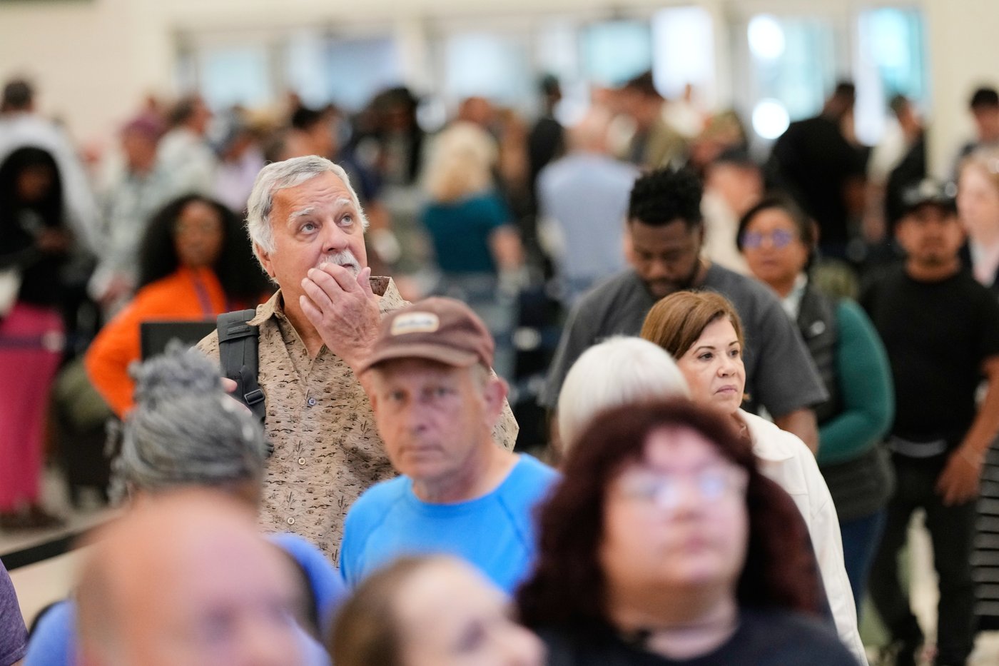 Photos show ICE agents at US airports where the partial government shutdown triggered delays | iNFOnews.ca