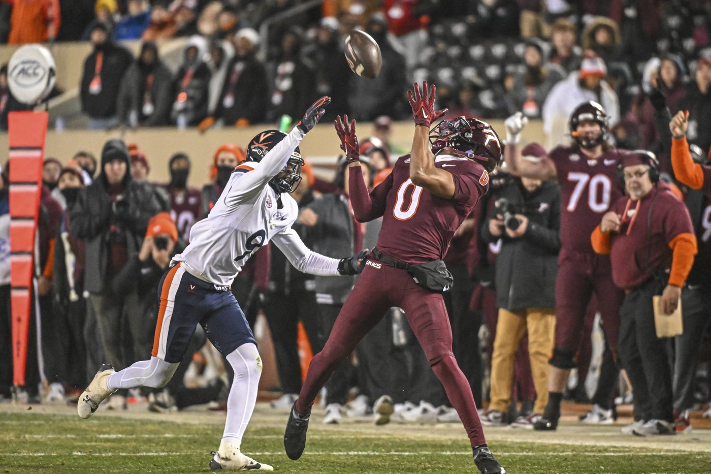 Pop Watson helps Virginia Tech become bowl eligible with 37-17 victory over rival Virginia | iNFOnews.ca
