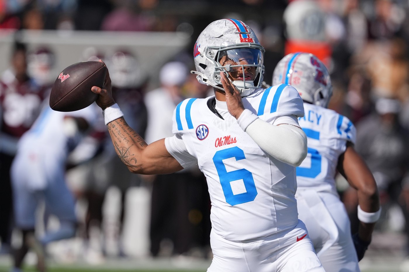 No. 6 seed Ole Miss hosts 11th-seeded Tulane for a second time this season in the CFP's first round | iNFOnews.ca No. 6 seed Ole Miss hosts 11th-seeded Tulane for a second time this season in the CFP's first round | iNFOnews.ca