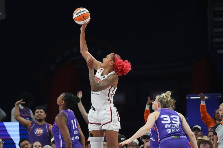 Georgia Amoore scores career-high 25 and the Mystics move into 6th with 80-73 win over Mercury | iNFOnews.ca