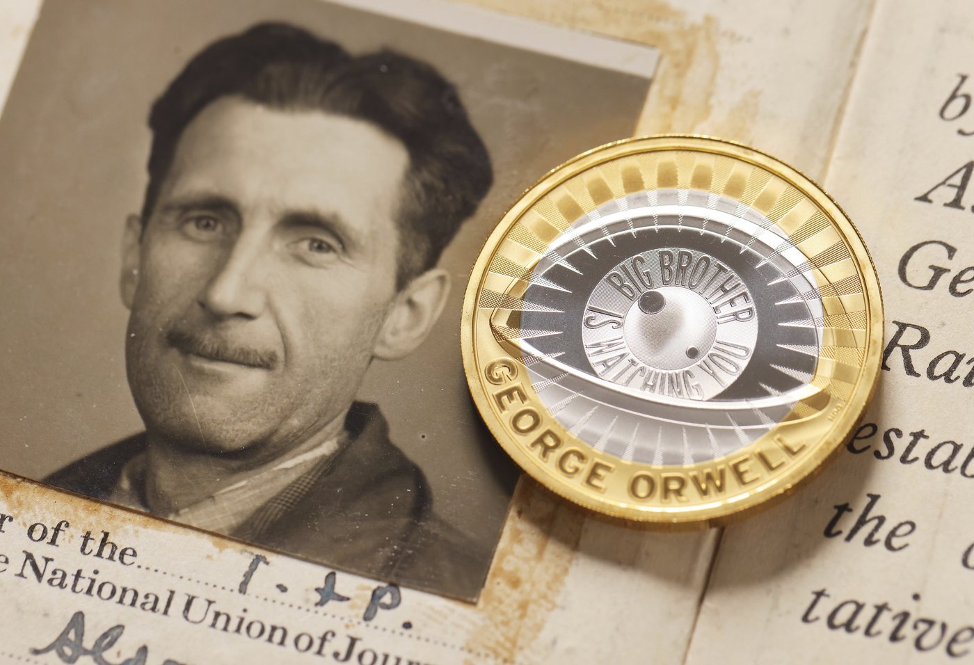 'Big Brother is watching you': Collector's coin marks George Orwell's death 75 years ago | iNFOnews.ca