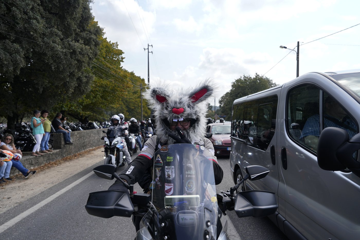 An estimated 180,000 motorcyclists converge at Portuguese shrine to have their helmets blessed. | iNFOnews.ca