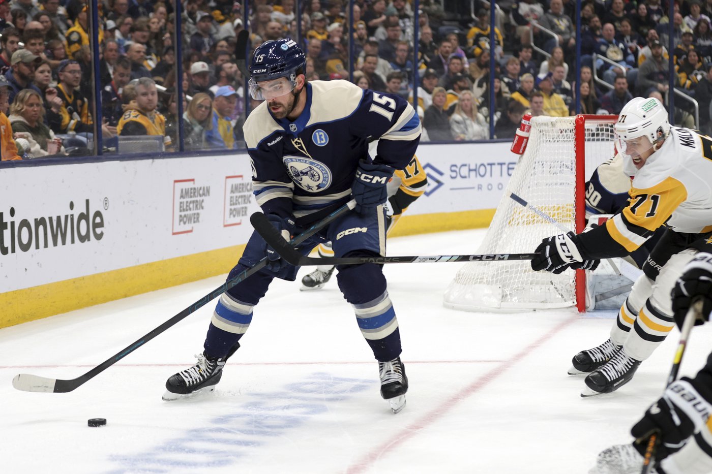 Blue Jackets rout the Penguins 6-2 to snap a 6-game skid | iNFOnews.ca