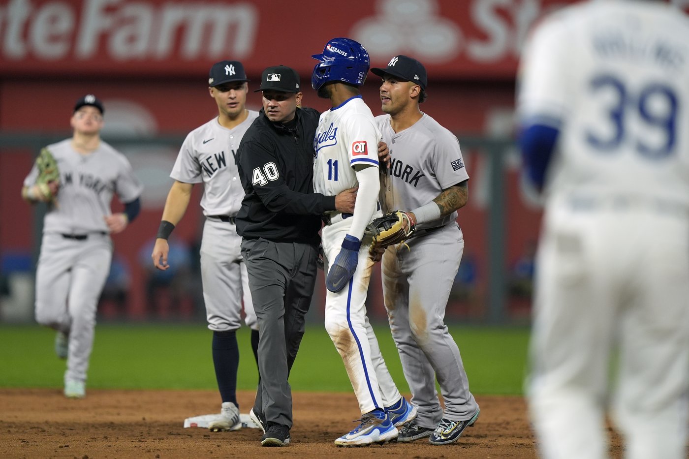 Yankees' Chisholm accuses Royals' Garcia of intentionally trying to hurt teammate during ALDS win | iNFOnews.ca Yankees' Chisholm accuses Royals' Garcia of intentionally trying to hurt teammate during ALDS win | iNFOnews.ca