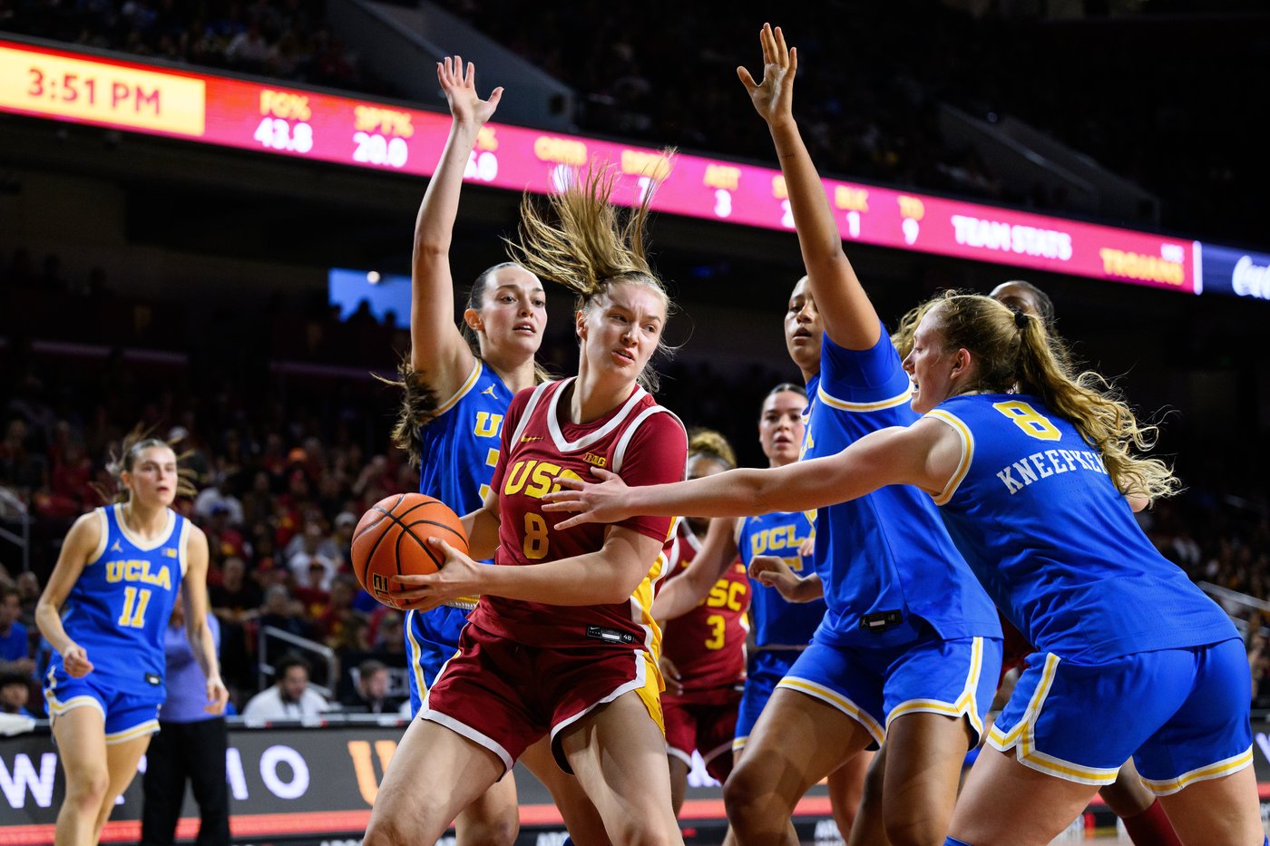Leger-Walker, No. 2 UCLA finish perfect Big Ten run with 73-50 win over USC | iNFOnews.ca