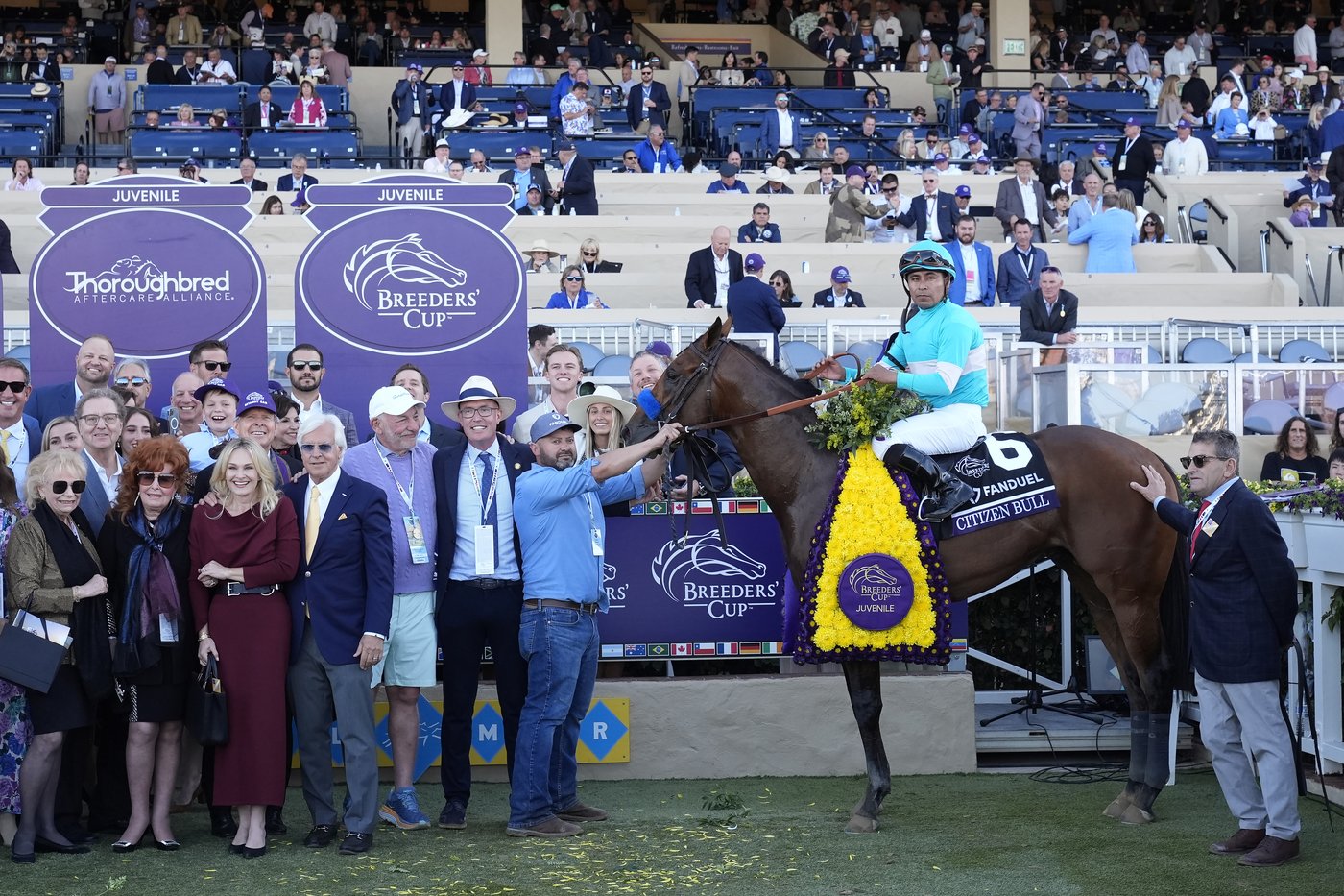 Trainer Bob Baffert's horses finish 1-2 in $2 million Juvenile in Breeders' Cup at Del Mar | iNFOnews.ca Trainer Bob Baffert's horses finish 1-2 in $2 million Juvenile in Breeders' Cup at Del Mar | iNFOnews.ca