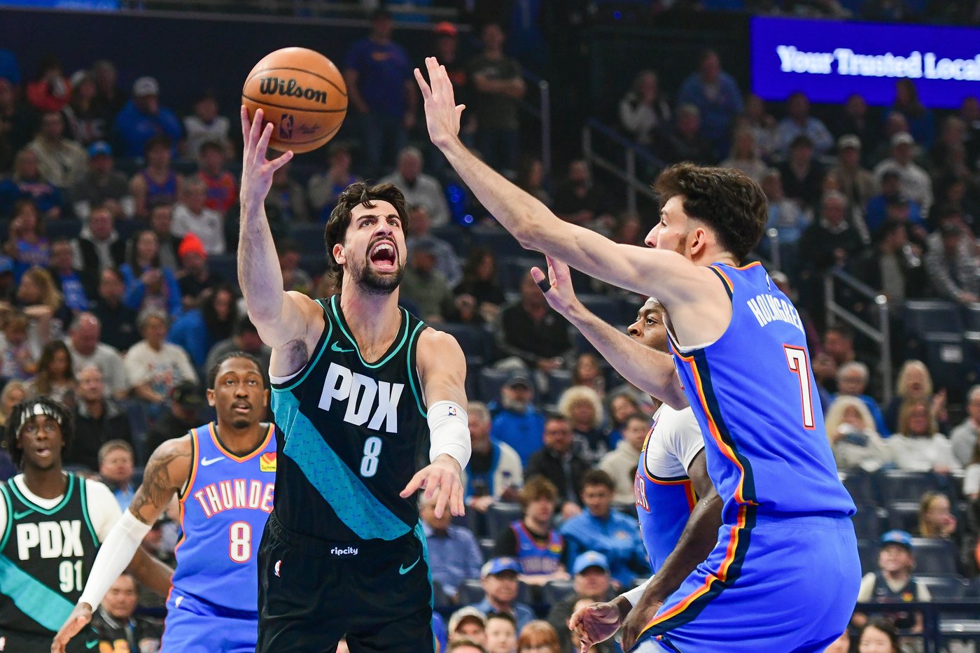 Gilgeous-Alexander scores 30 points as Thunder top Trail Blazers 124-95 | iNFOnews.ca Gilgeous-Alexander scores 30 points as Thunder top Trail Blazers 124-95 | iNFOnews.ca