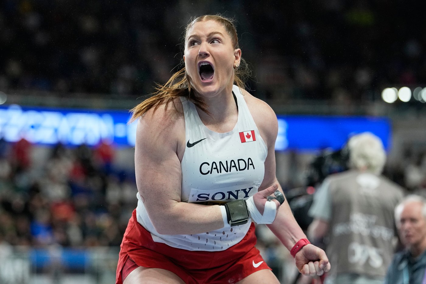 Canada's Mitton takes silver in women's shot put at world indoors | iNFOnews.ca