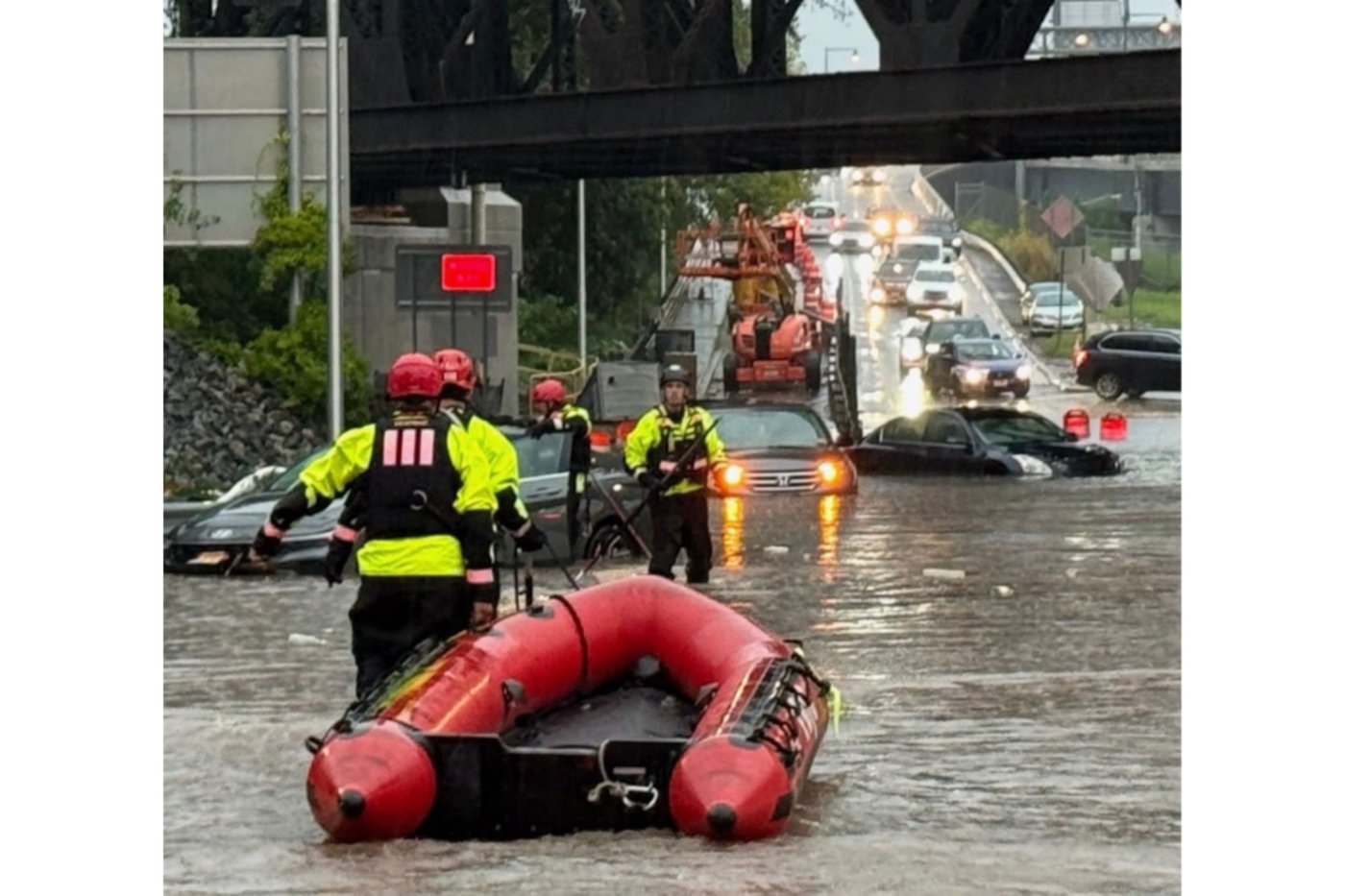 Storms and possible tornadoes pummel the Northeast US, flooding roads and damaging beaches | iNFOnews.ca