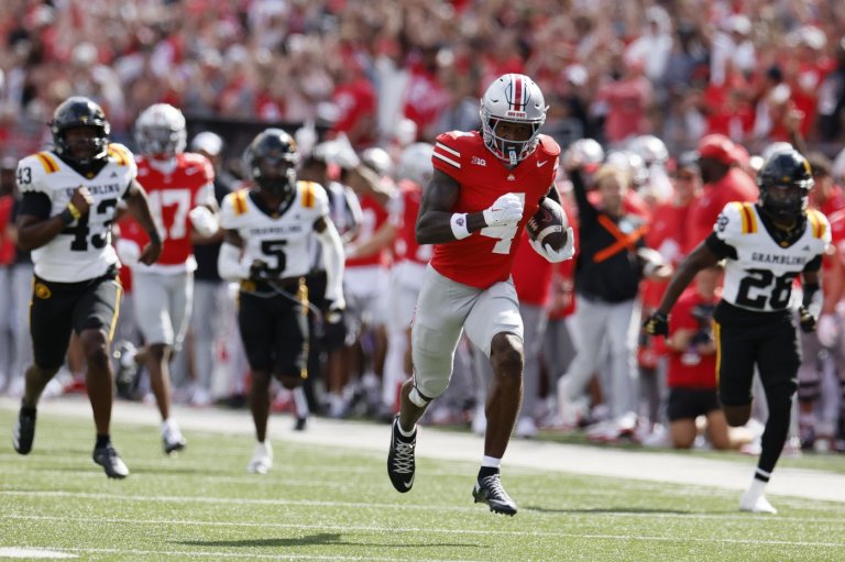 Julian Sayin sets completions mark and No. 1 Ohio State rolls past Grambling State 70-0 | iNFOnews.ca