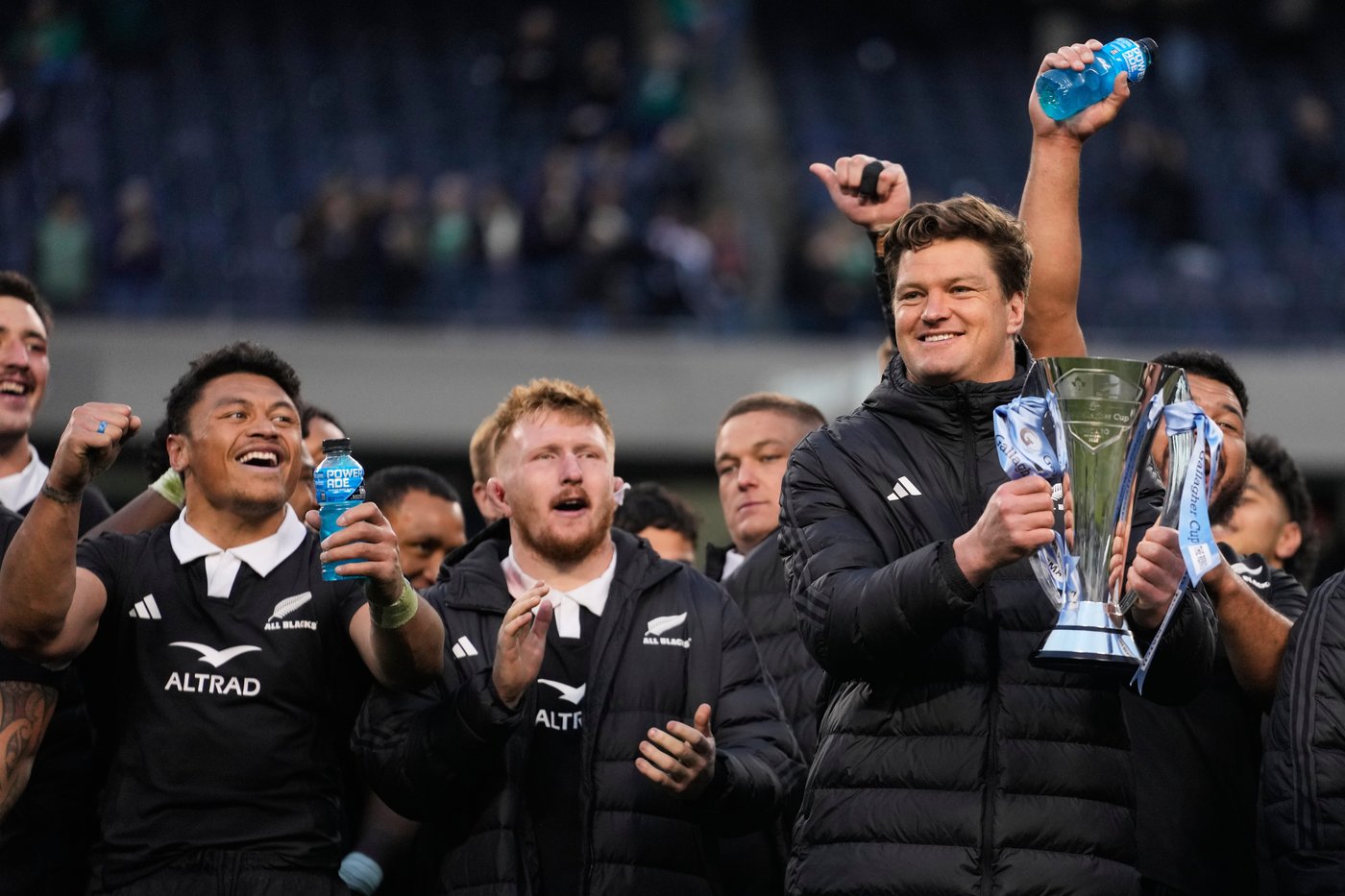 Jordie Barrett to miss the rest of the All Blacks' autumn tour; Scott Barrett out of Scotland test | iNFOnews.ca