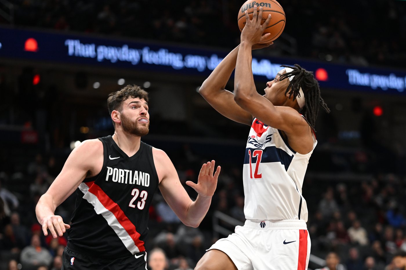 Sarr's big night helps the Wizards snap a 9-game skid with a 115-111 win over Portland | iNFOnews.ca Sarr's big night helps the Wizards snap a 9-game skid with a 115-111 win over Portland | iNFOnews.ca