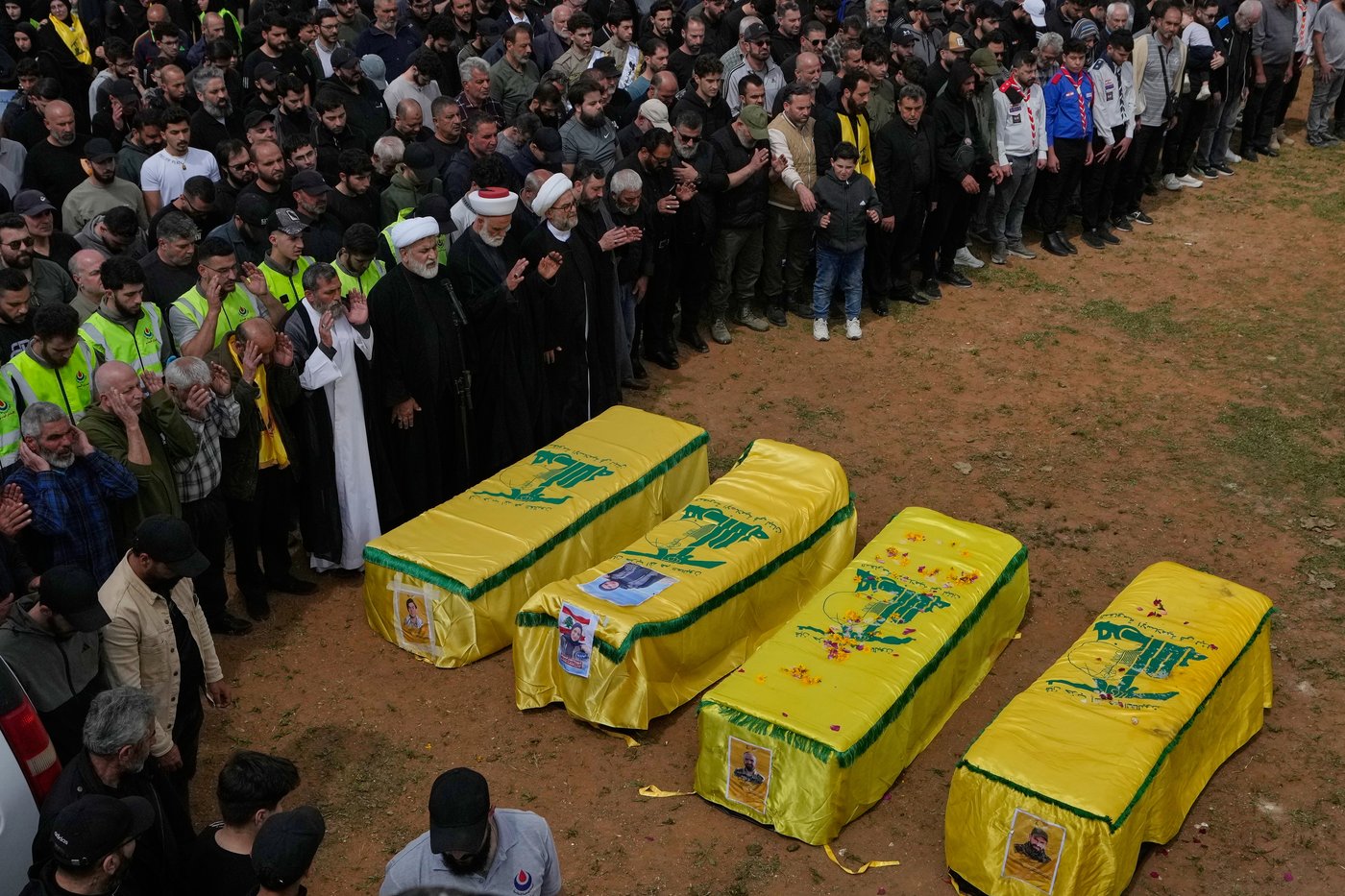 Photos show funerals in Lebanon for Hezbollah fighters, civilians killed before ceasefire | iNFOnews.ca