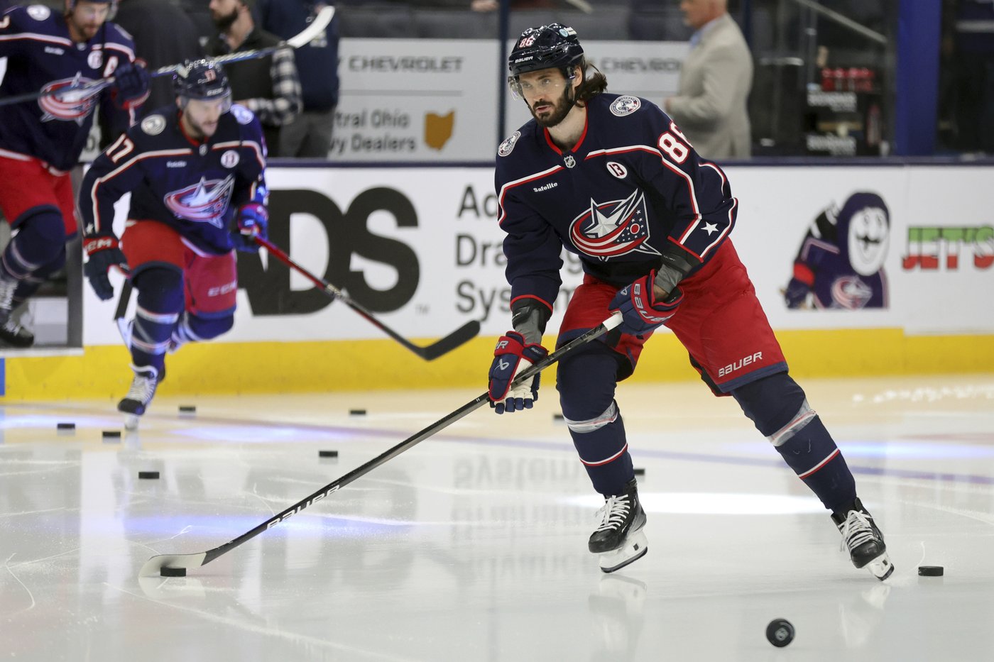Olivier scores 2 as Blue Jackets beat Maple Leafs 6-2 | iNFOnews.ca