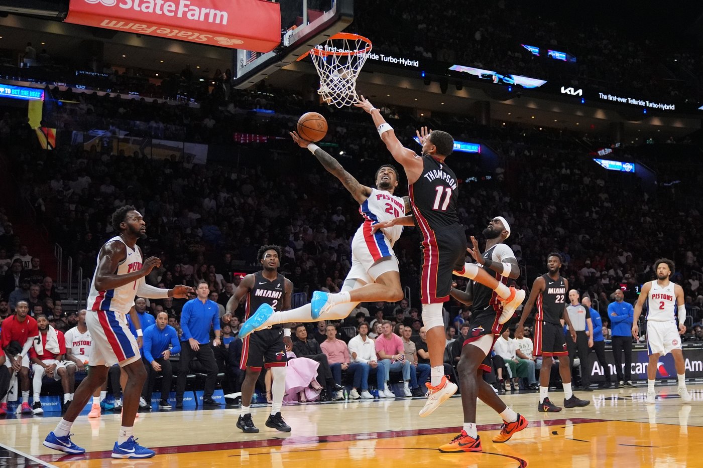 Pistons roll past Heat 128-111, adding to Miami's season-opening woes on defensive end | iNFOnews.ca
