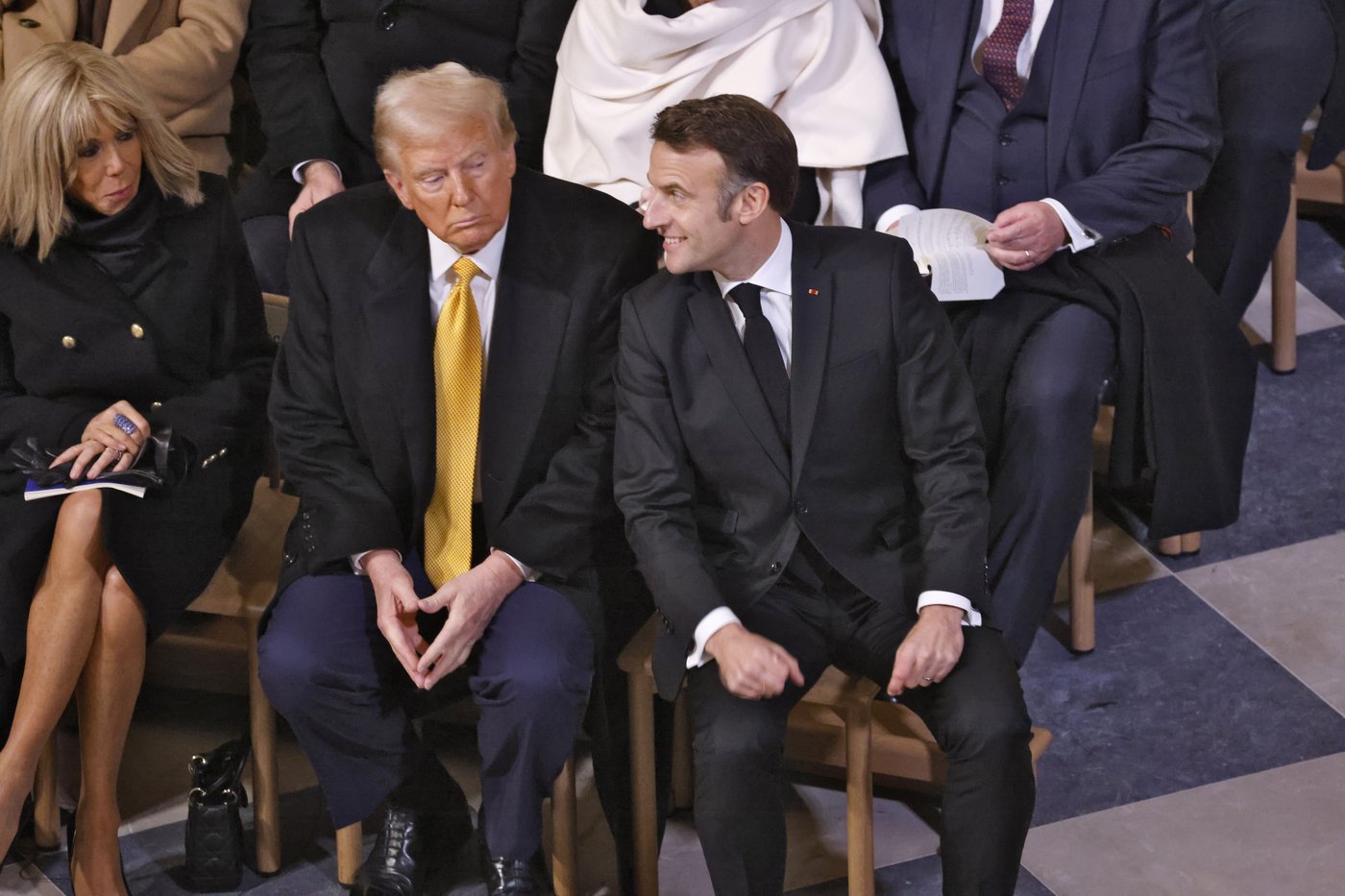 Trump is welcomed by Macron to Paris with presidential pomp and joined by Zelenskyy for their talks | iNFOnews.ca