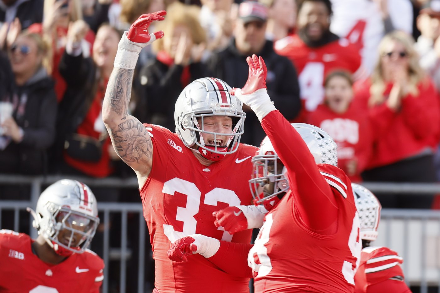 Jeremiah Smith breaks school record with 9th TD catch as No. 3 Ohio State rolls over Purdue 45-0 | iNFOnews.ca Jeremiah Smith breaks school record with 9th TD catch as No. 3 Ohio State rolls over Purdue 45-0 | iNFOnews.ca