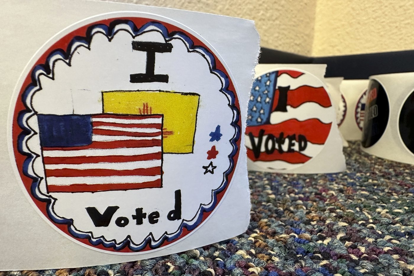 Creative 'I Voted' stickers branch out beyond the familiar flag design | iNFOnews.ca