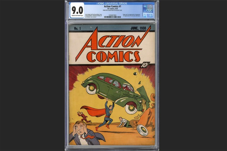 Rare copy of the comic book that introduced the world to Superman sells for $15 million | iNFOnews.ca