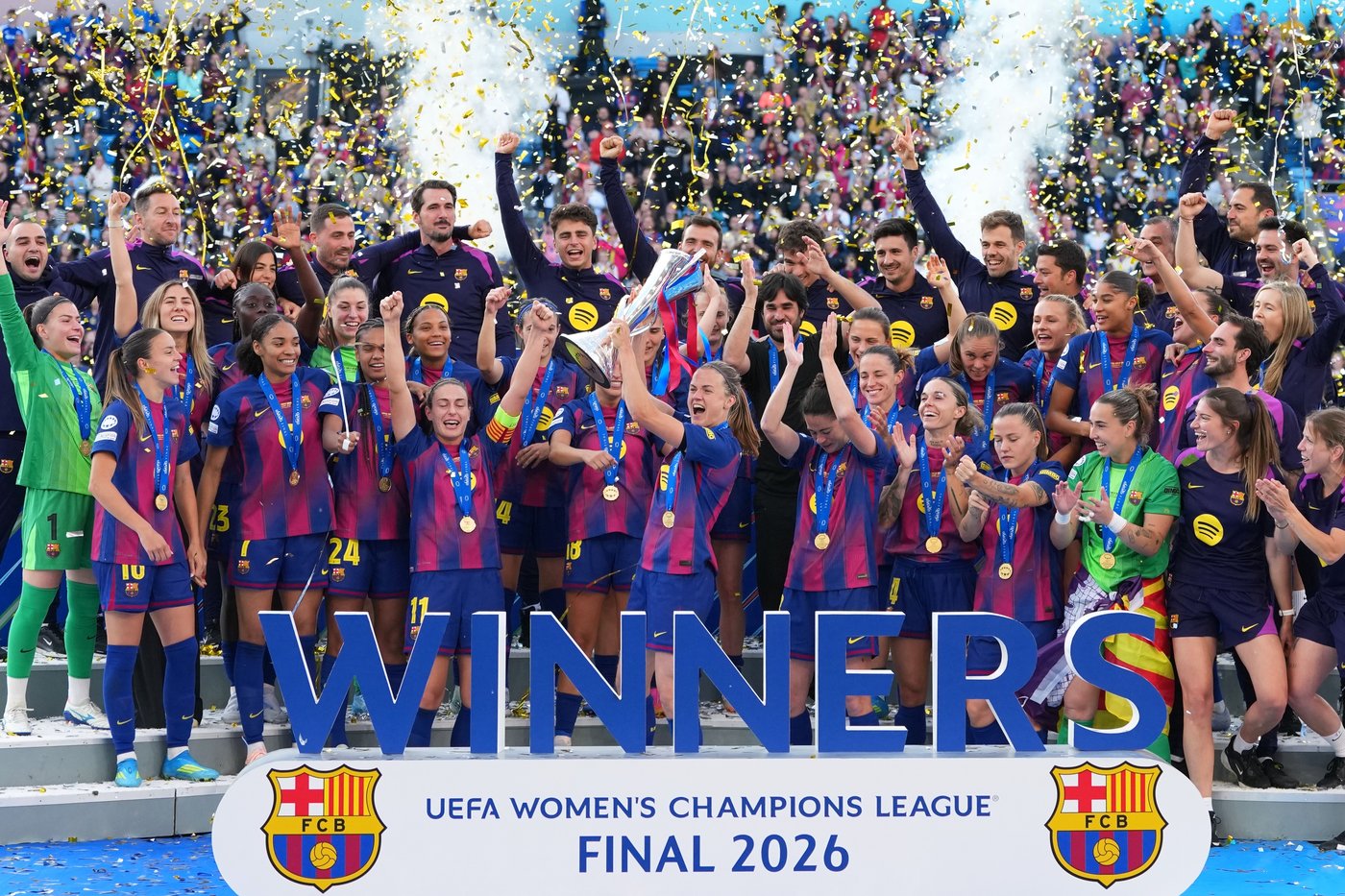 Barcelona routs storied rival OL Lyonnes in Women's Champions League final | iNFOnews.ca