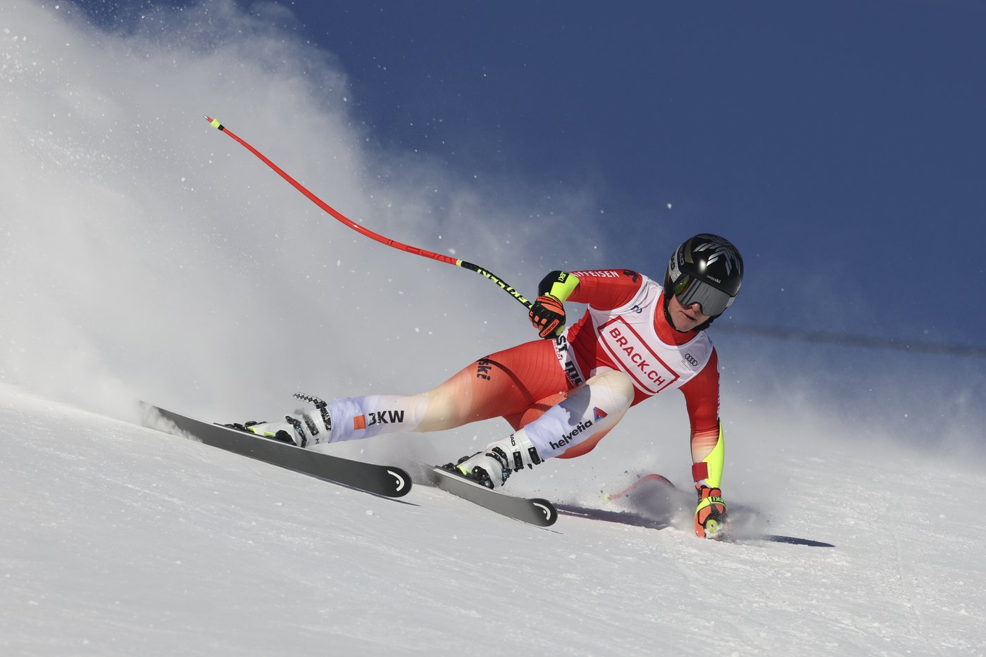 Huetter silences Swiss crowd when she finishes ahead of Gut-Behrami to win super-G in St. Moritz | iNFOnews.ca