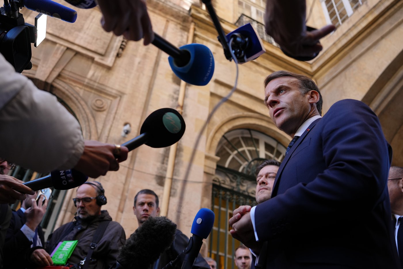 Macron promises measures in response to French students' demands after weeks of unrest | iNFOnews.ca