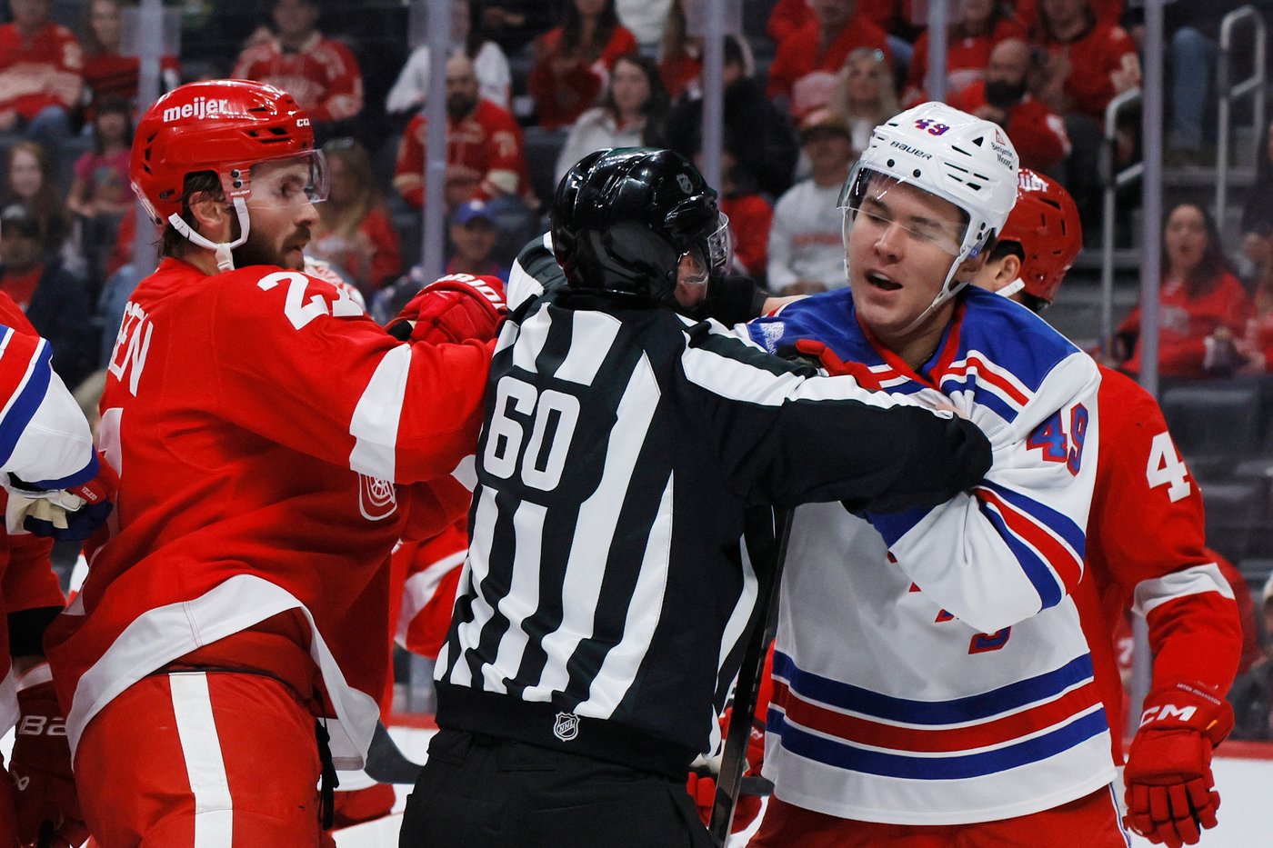 Dylan Garand makes 22 saves for 1st career shutout as Rangers beat Red Wings 2-0 | iNFOnews.ca Dylan Garand makes 22 saves for 1st career shutout as Rangers beat Red Wings 2-0 | iNFOnews.ca