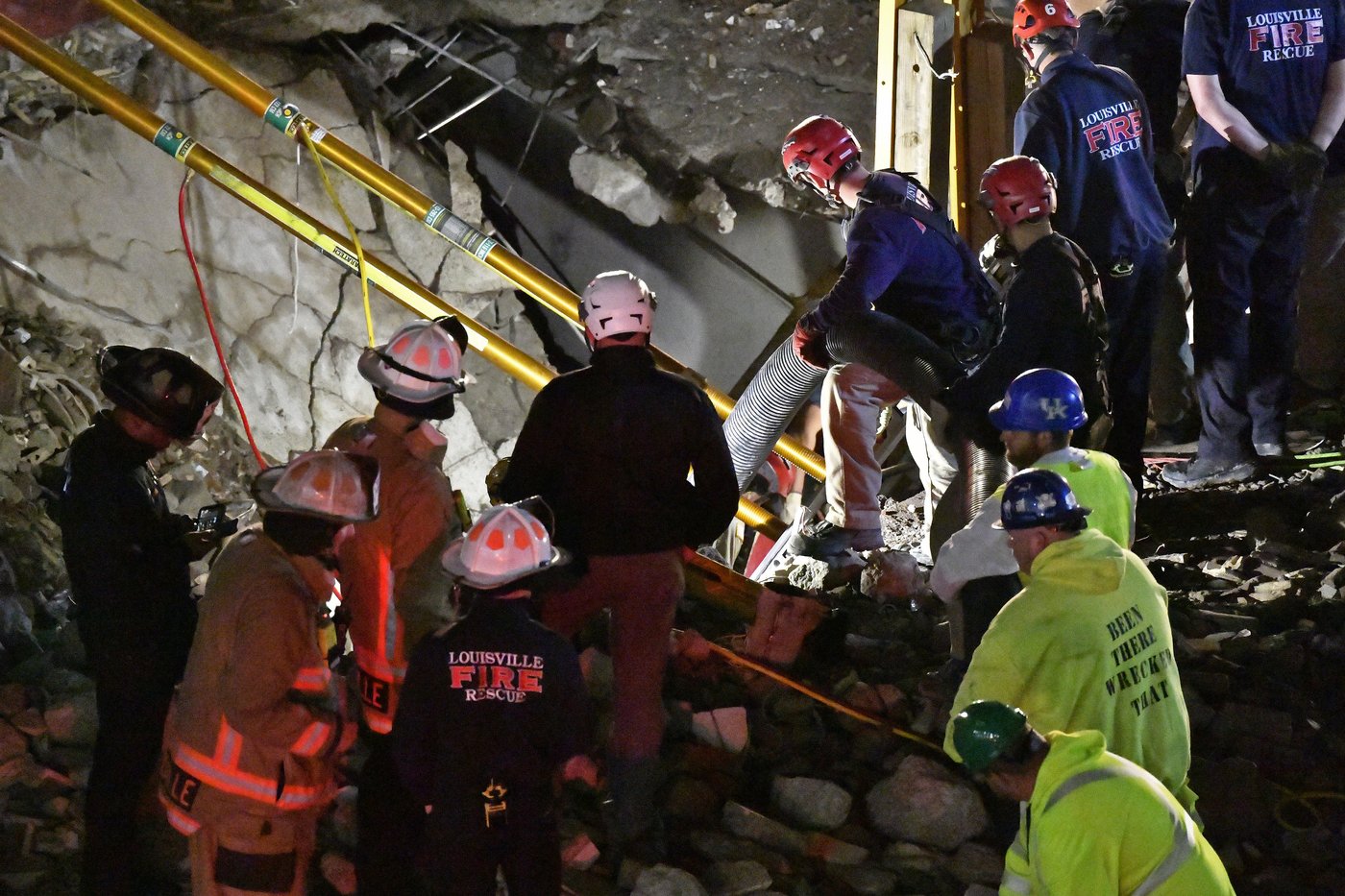 Worker rescued from rubble after construction accident in Kentucky | iNFOnews.ca