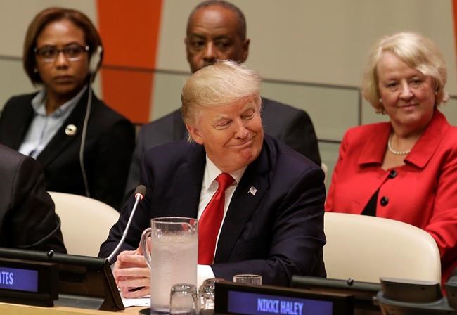 Trump at UN: 'America First' president arrives on premier internationalist stage | iNFOnews.ca CP260818863