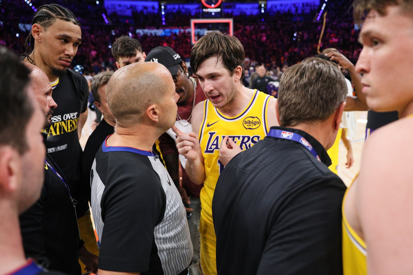 Foul calls are up in the NBA playoffs. History says that's to be expected | iNFOnews.ca