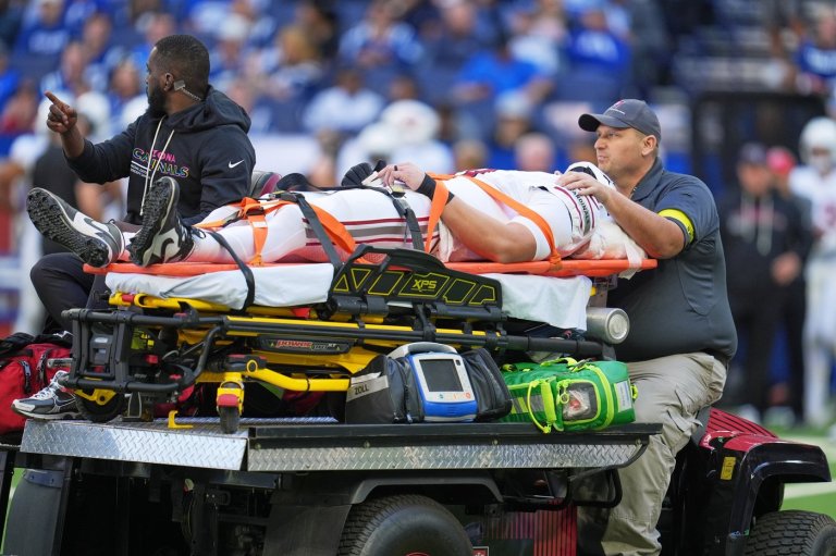 Cardinals lose tight end Travis Vokolek with a neck injury in first quarter of Colts game | iNFOnews.ca
