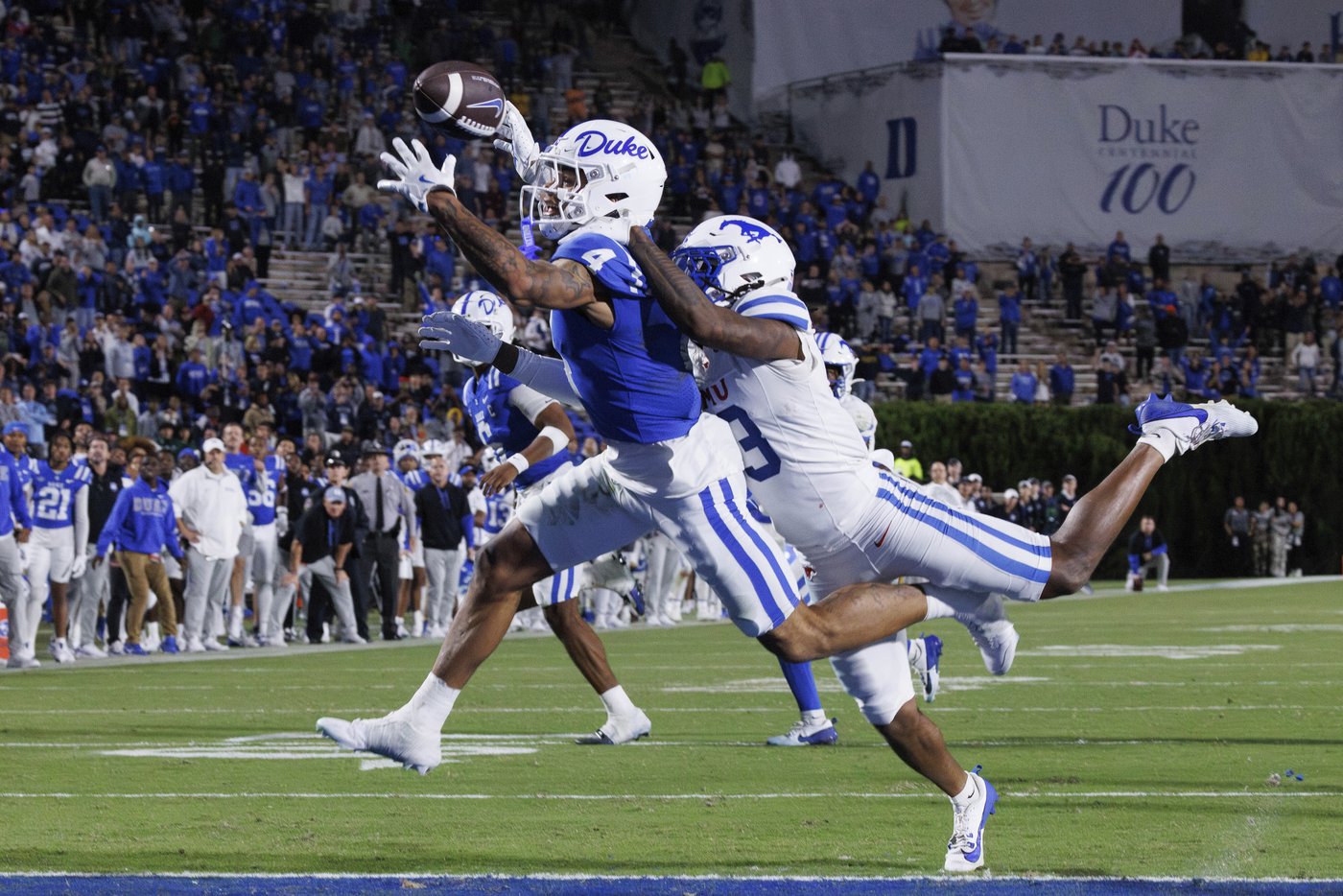 No. 22 SMU beats Duke 28-27 in overtime after Blue Devils fail to convert winning 2-point conversion | iNFOnews.ca No. 22 SMU beats Duke 28-27 in overtime after Blue Devils fail to convert winning 2-point conversion | iNFOnews.ca