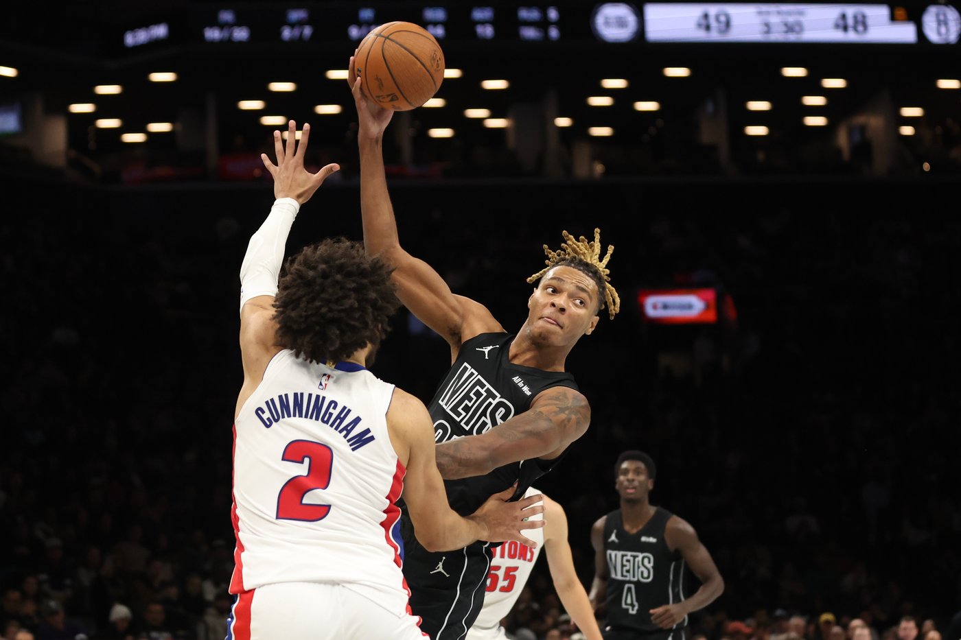Cunningham, Duren lead the Pistons past the Nets in an NBA Cup group opener | iNFOnews.ca