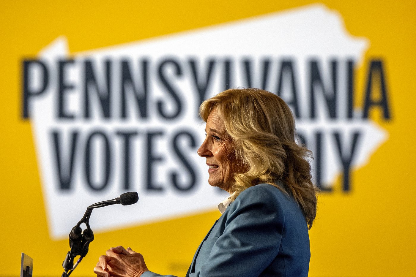 Jill Biden is out campaigning again - but not for her husband anymore. She's pumping up Harris | iNFOnews.ca Jill Biden is out campaigning again - but not for her husband anymore. She's pumping up Harris | iNFOnews.ca