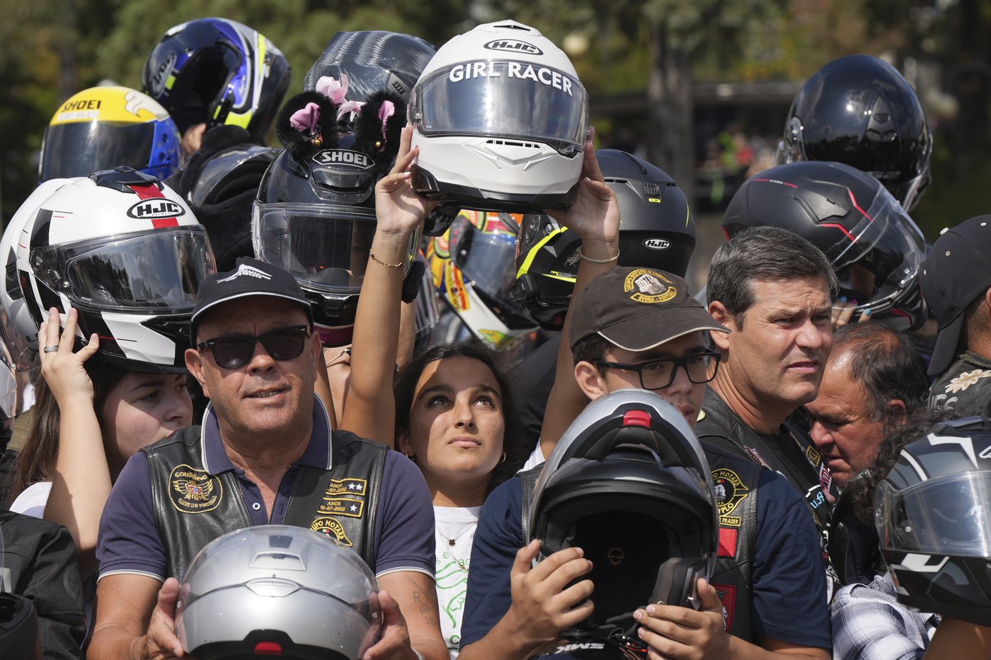 An estimated 180,000 motorcyclists converge at Portuguese shrine to have their helmets blessed. | iNFOnews.ca