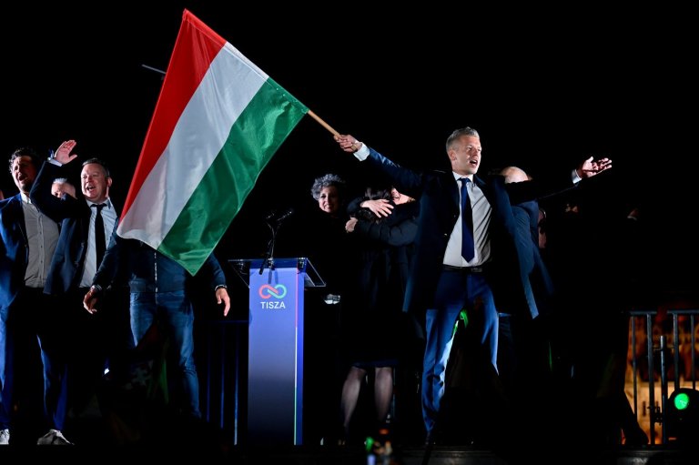 Photos of Hungary's presidential election, as voters end Viktor Orbán's 16-year rule | iNFOnews.ca