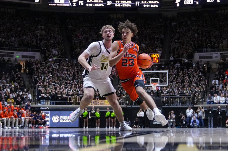 Wagler scores 46 points to lead No. 11 Illinois to an 88-82 victory over No. 4 Purdue | iNFOnews.ca