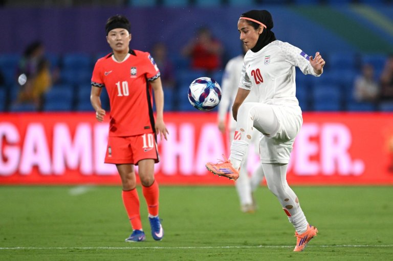 Iran player Sara Didar holds back tears responding to a war-related question at Women's Asian Cup | iNFOnews.ca