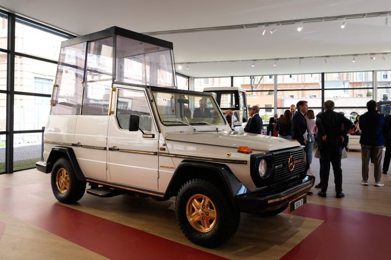 A popemobile exhibition is unveiled at the Vatican, featuring the vehicle popes have used since 1930 | iNFOnews.ca