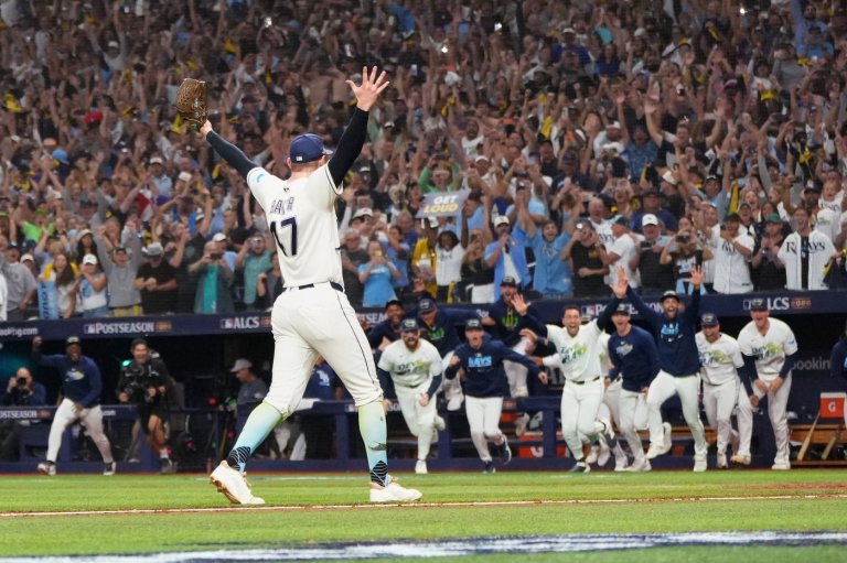 Peralta, Caminero and Díaz lead Rays to 7-3 win over Guardians and a trip to the World Series | iNFOnews.ca