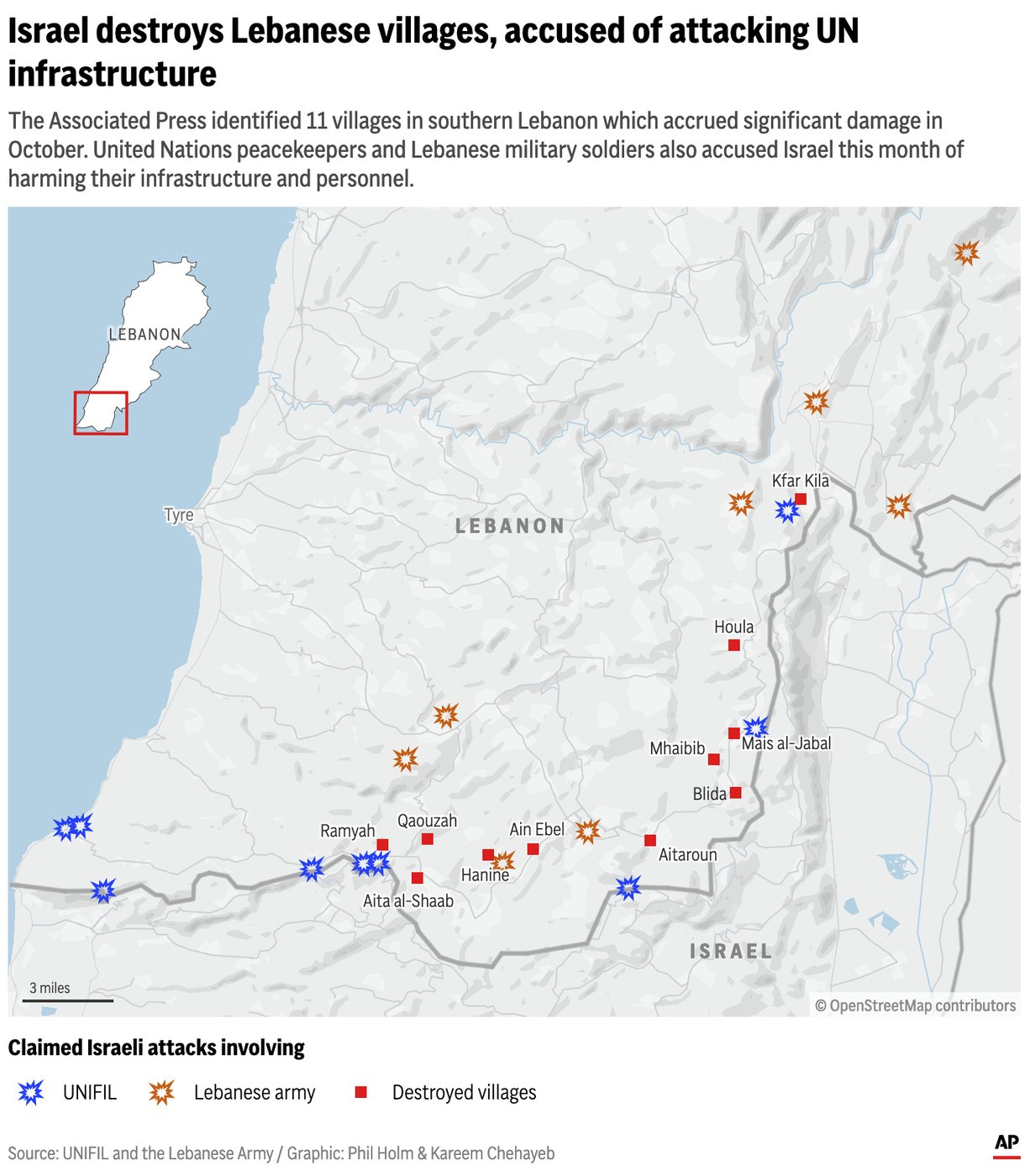 Israel's path of destruction in southern Lebanon raises fears of an attempt to create a buffer zone | iNFOnews.ca